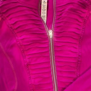 Hot Pink Lululemon Pullover - barely worn